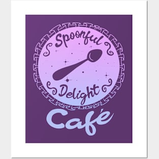 Welcome to the Spoonful Delight Cafe Posters and Art